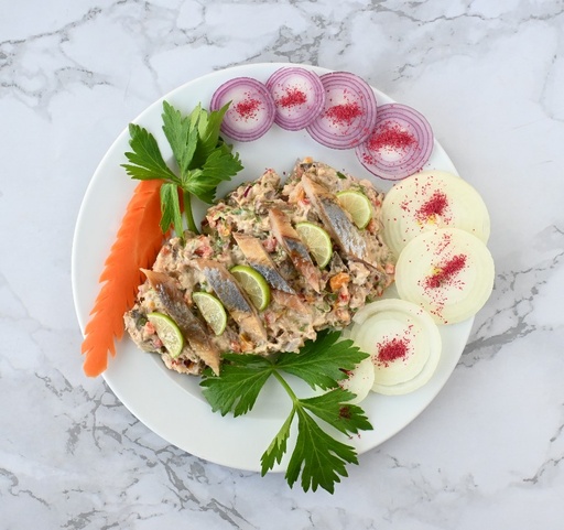 [10070] رنجة بالطحينة