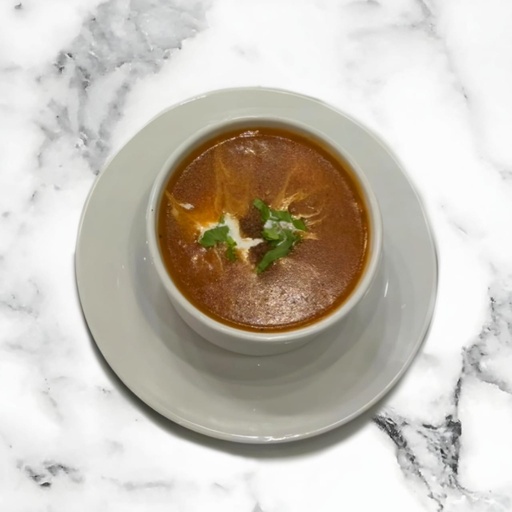 [10099] شوربة جمبري صوص احمر