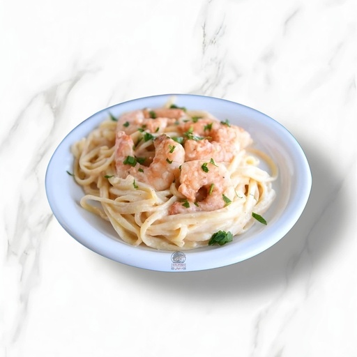 [10184] مكرونة سباغيتي سي فود صوص ابيض